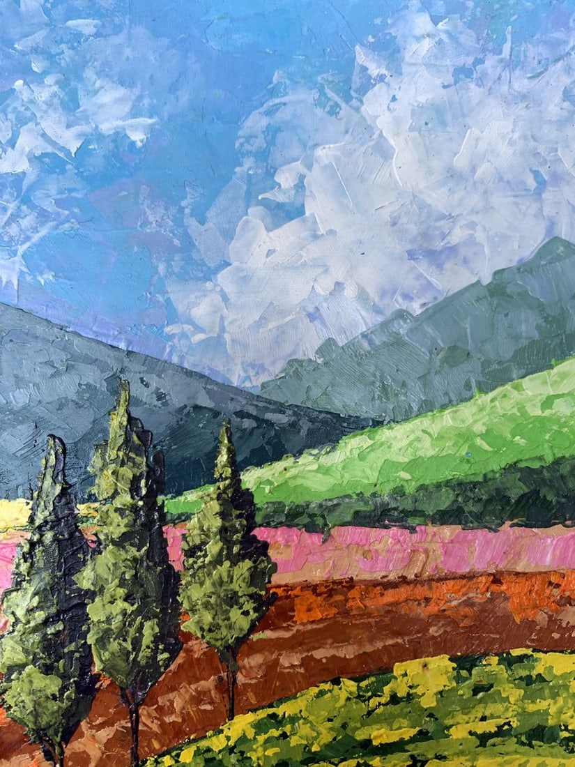 Oil painting Mountain Glade V. Zadorozhnya - 6