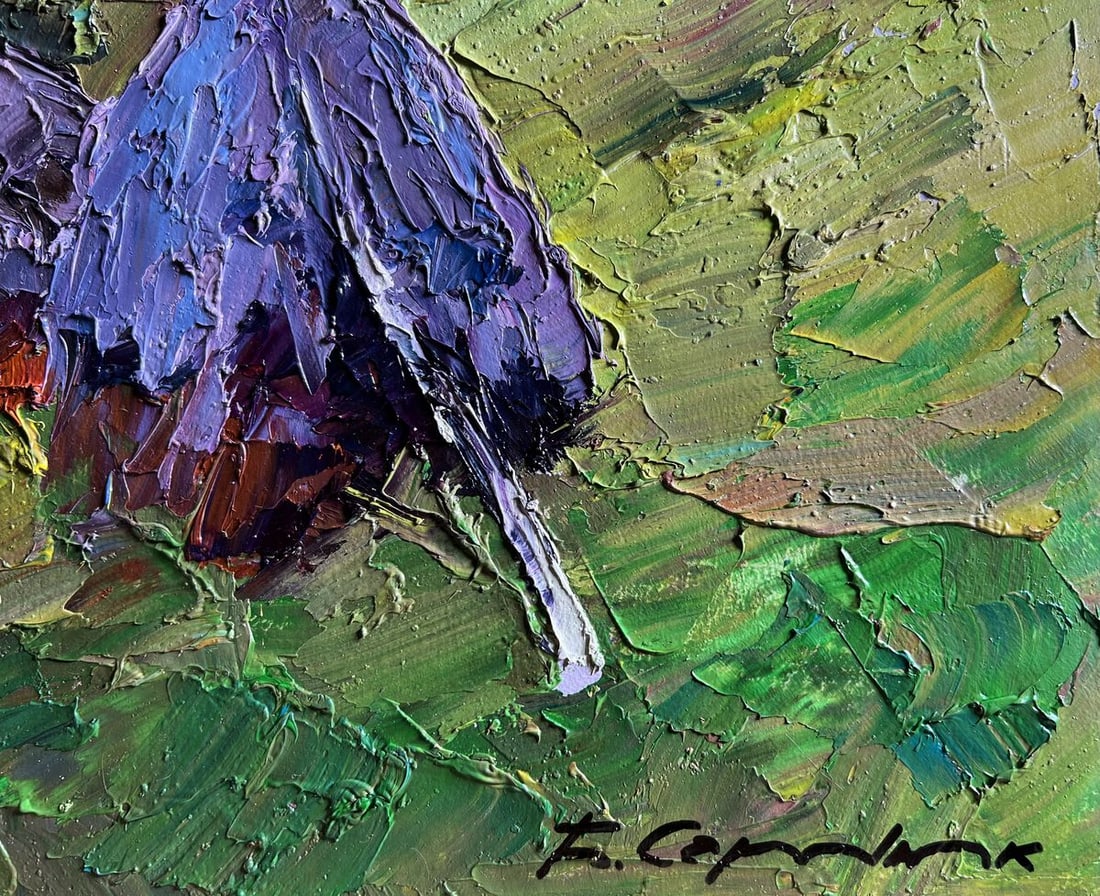 Oil painting Path to the mountains Boris Serdyuk - 9