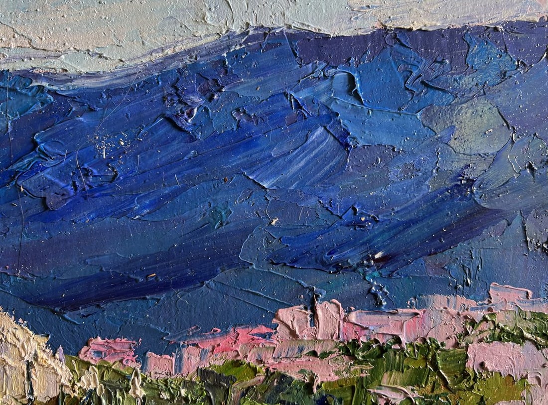 Oil painting City embankment Boris Serdyuk - 6