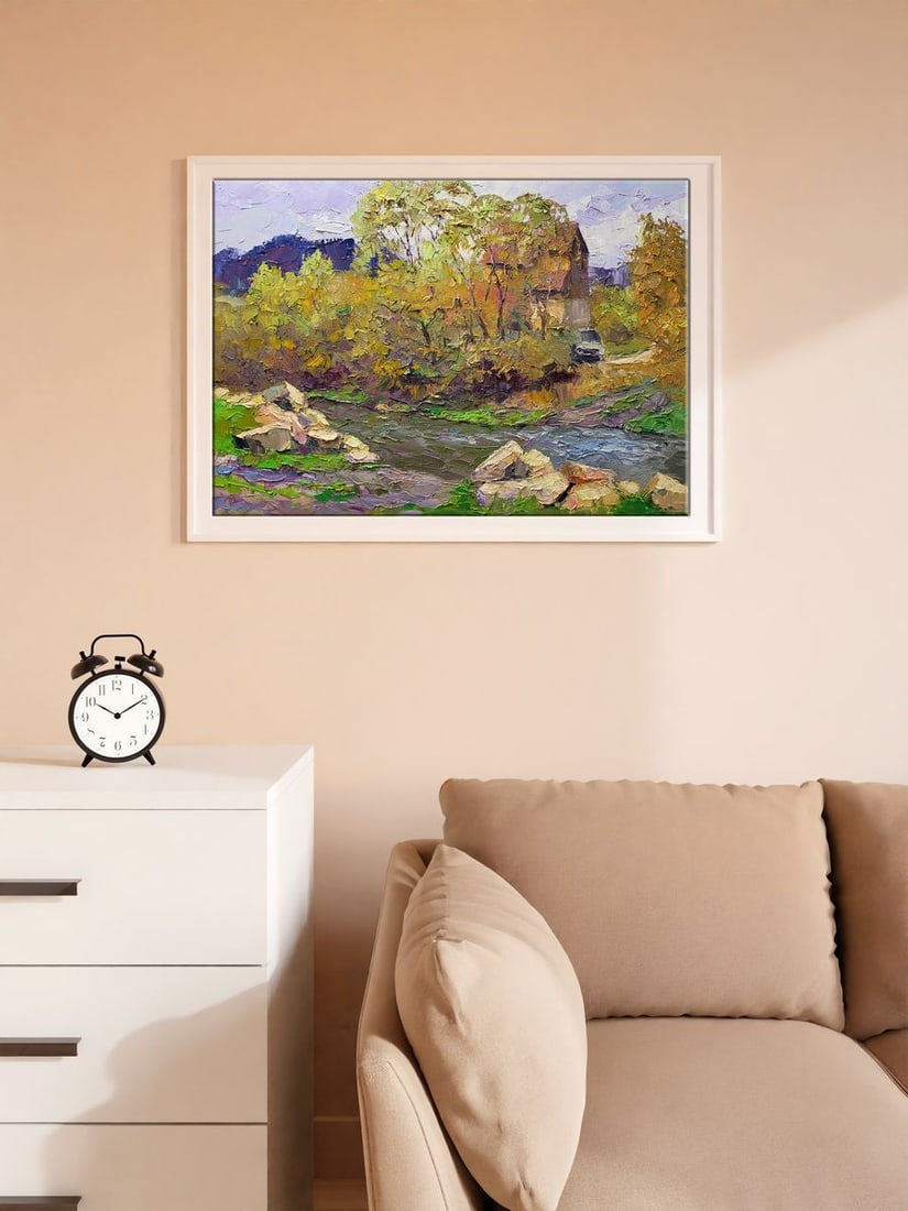 Oil painting Mountain stream Serdyuk Boris Petrovich - 3