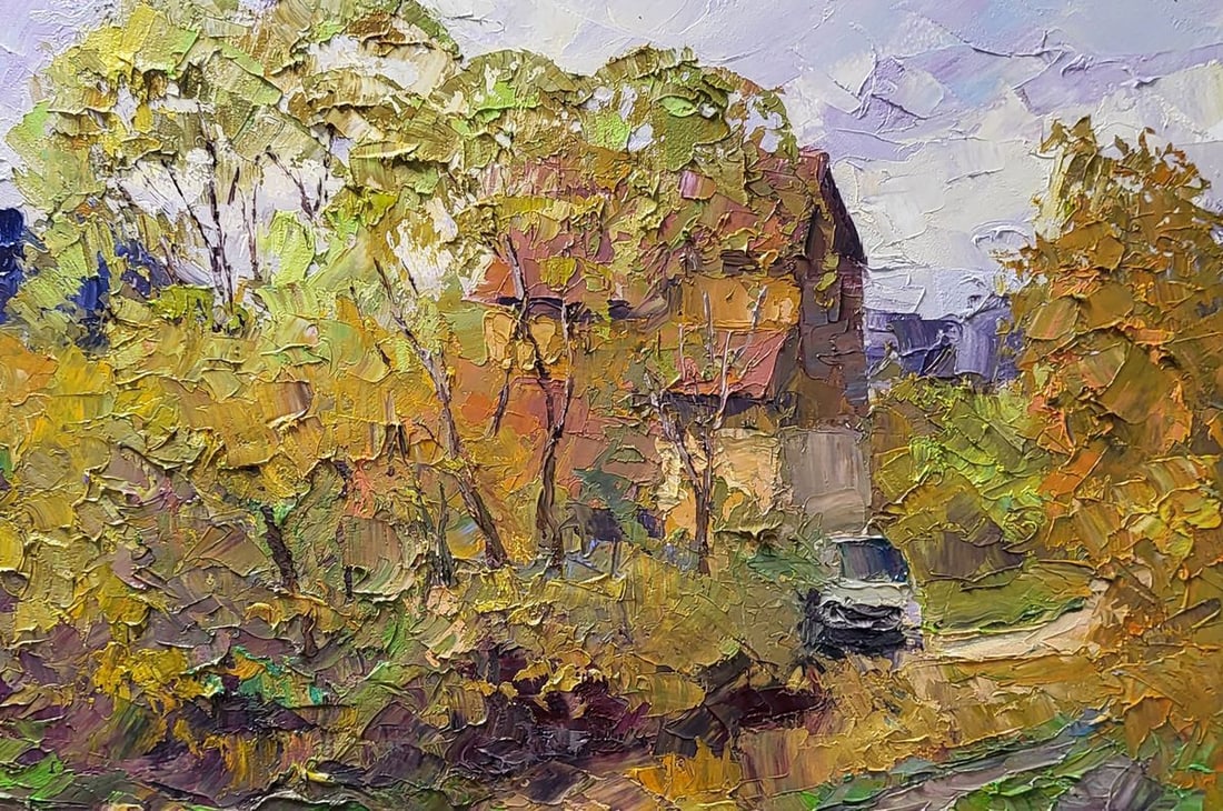 Oil painting Mountain stream Serdyuk Boris Petrovich - 5