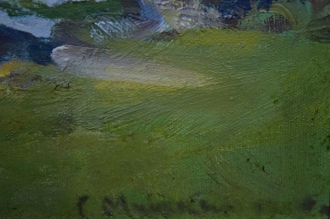 Oil painting Mountain landscape Minsky Grigory Semyonovich - 10