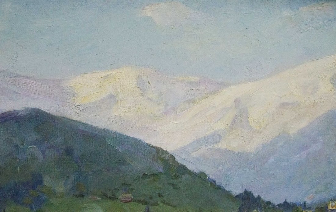 Oil painting Mountain landscape Minsky Grigory Semyonovich - 3