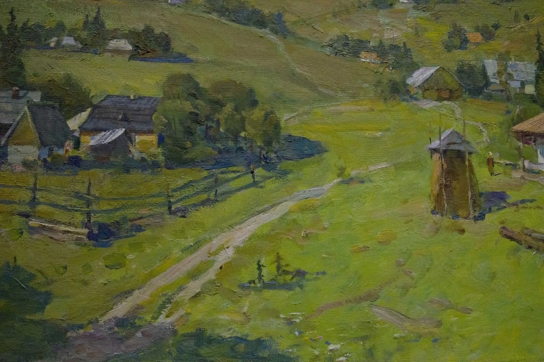 Oil painting Mountain landscape Minsky Grigory Semyonovich - 6