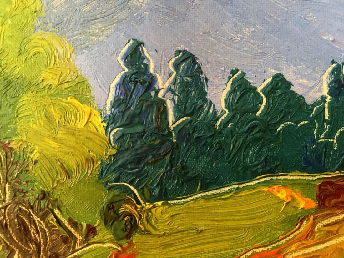 Oil painting Mountain landscape Lednev Dmytro Yakovych - 8