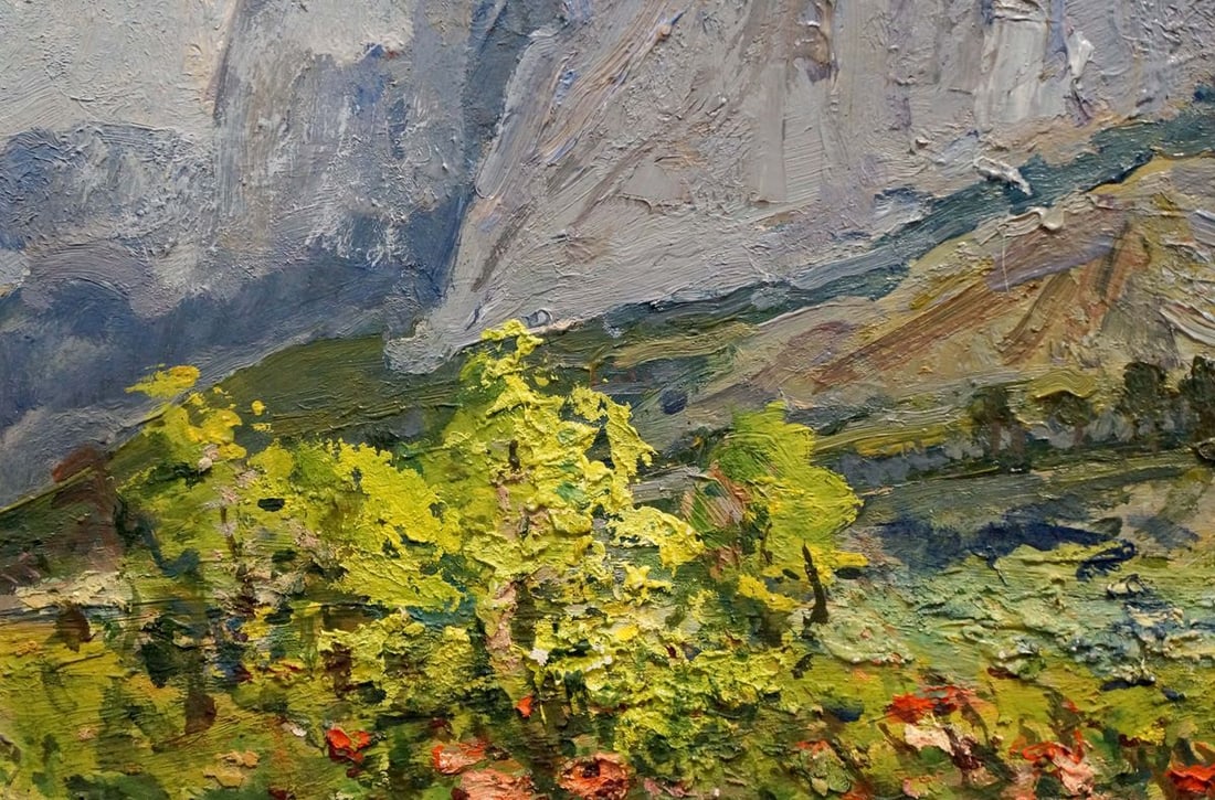 Oil painting Mount Ai-Petri Zhugan Vladimir Alexandrovich - 2