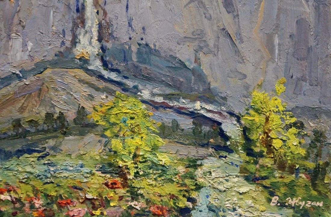 Oil painting Mount Ai-Petri Zhugan Vladimir Alexandrovich - 5