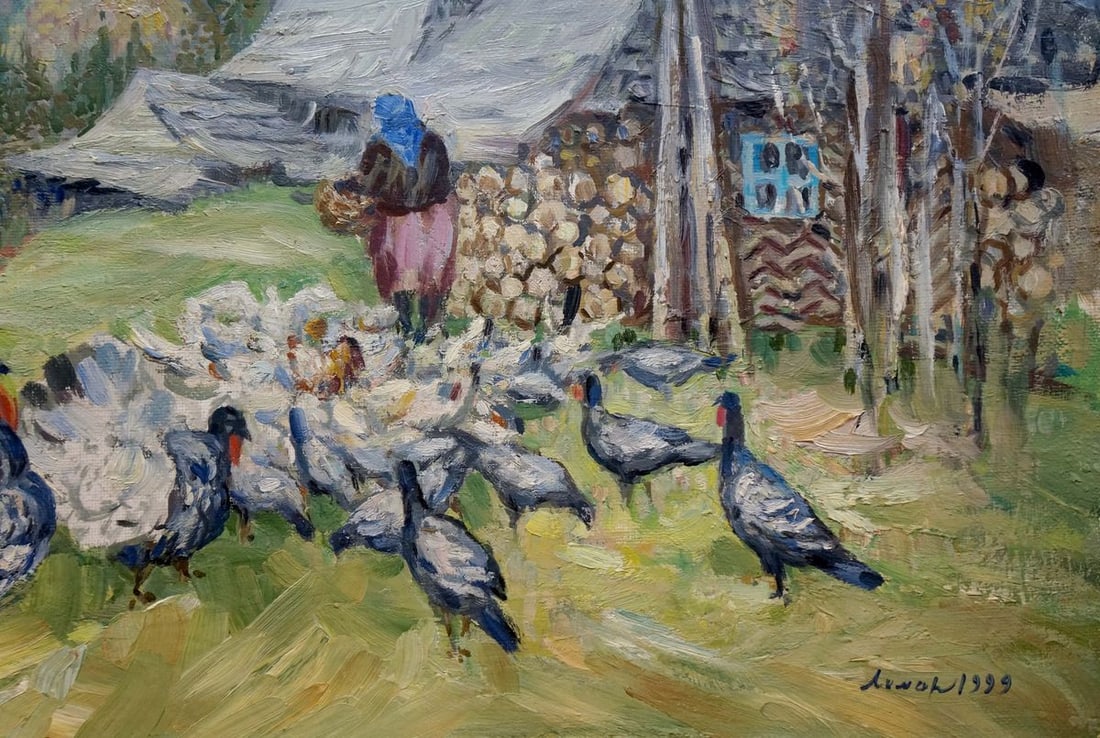 Oil painting Carpathian landscape Limar Anatoly Pavlovich - 5