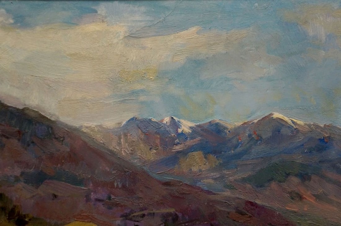 Oil painting Mountain landscape Babentsov Victor Vladimirovich - 4
