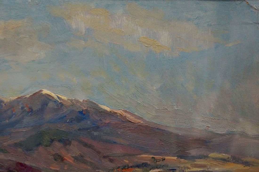 Oil painting Mountain landscape Babentsov Victor Vladimirovich - 5