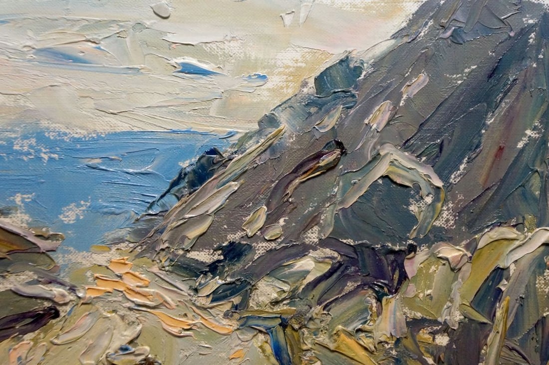 Oil painting With sea views Endeberya Victor - 4