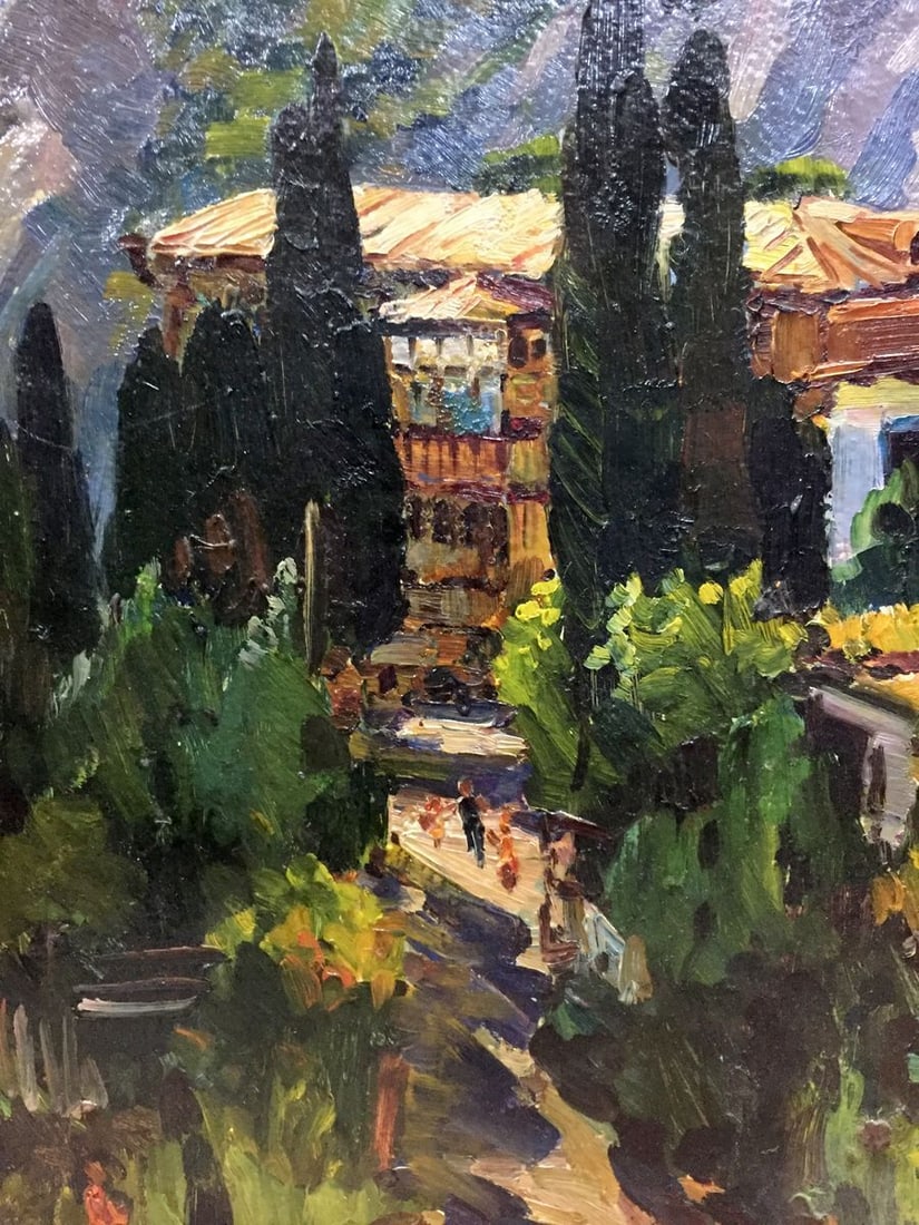 Oil paniting City Simeiz Kolomoitsev Petr Mikhailovich - 6