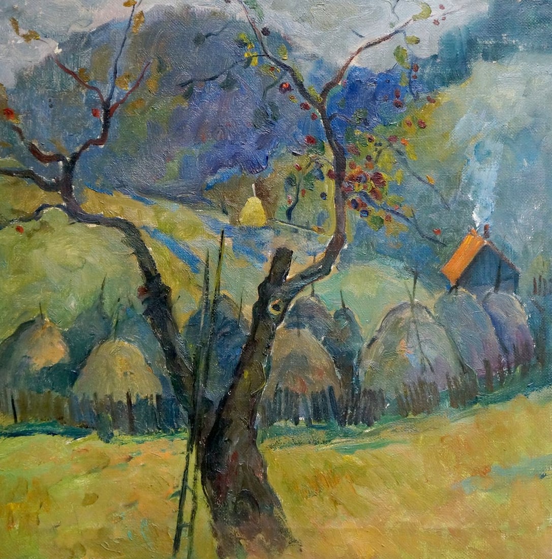 Oil painting Landscape Litvinov Alexander Semenovich: Title: Oil painting Landscape Litvinov Alexander Semenovich Description: NoVern 737 *** ABOUT THIS PAINTING *** * TITLE: "Landscape" * ARTISTS: Litvinov Alexander Semenovich * SIZE: 50x50 cm/'19.68x19