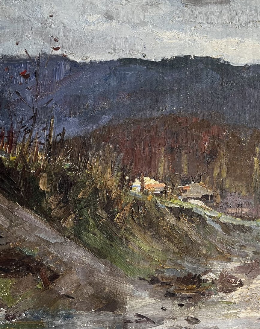 Oil painting Autumn in the mountains Boris Spornikov - 4