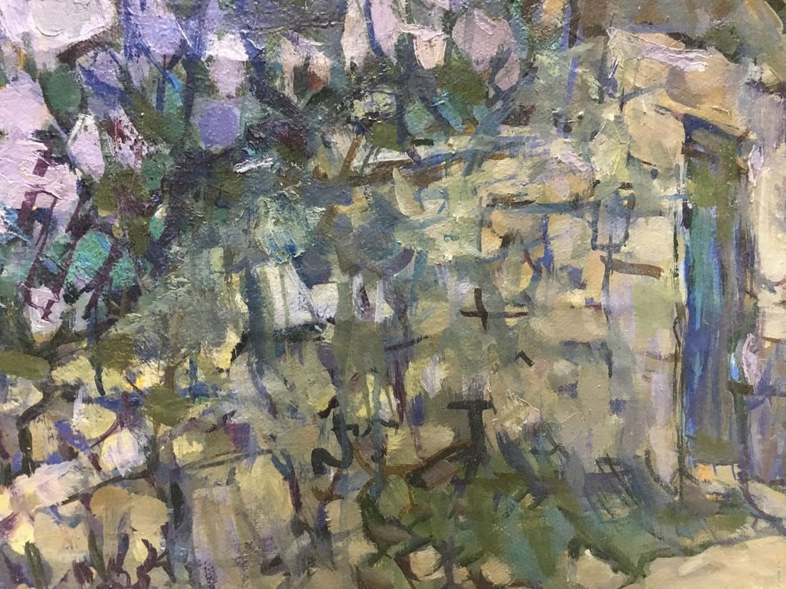Oil painting Lilac blooms Denis Korobkov - 6
