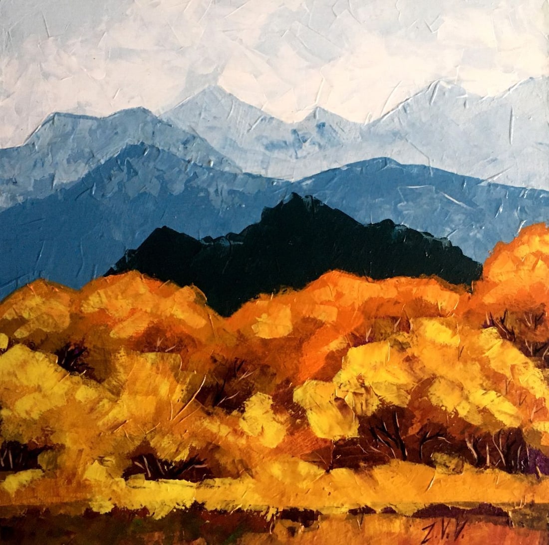 Oil painting Autumn mountains Zadorozhnya V. V.: Title: Oil painting Autumn mountains Zadorozhnya V. V. Description: NoAAA2545 *** ABOUT THIS PAINTING *** * TITLE: "Autumn mountains" * ARTISTS: Zadorozhnya V. V. * SIZE: 20x20 cm/'7.87x7.87 inches'