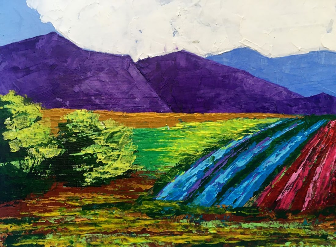 Oil painting Vineyards Zadorozhnya V. V. - 11