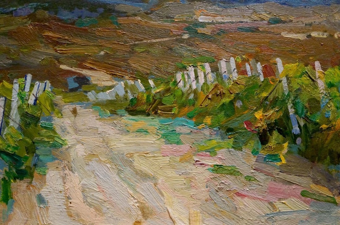 Oil painting In the vineyards Zakharov Fedor Zakharovich - 5