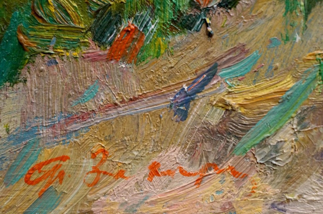 Oil painting In the vineyards Zakharov Fedor Zakharovich - 6