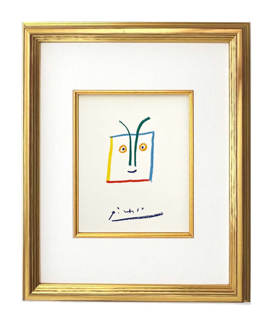 Picasso Lithograph 125 The istrong achaen Framed (1 of 3)