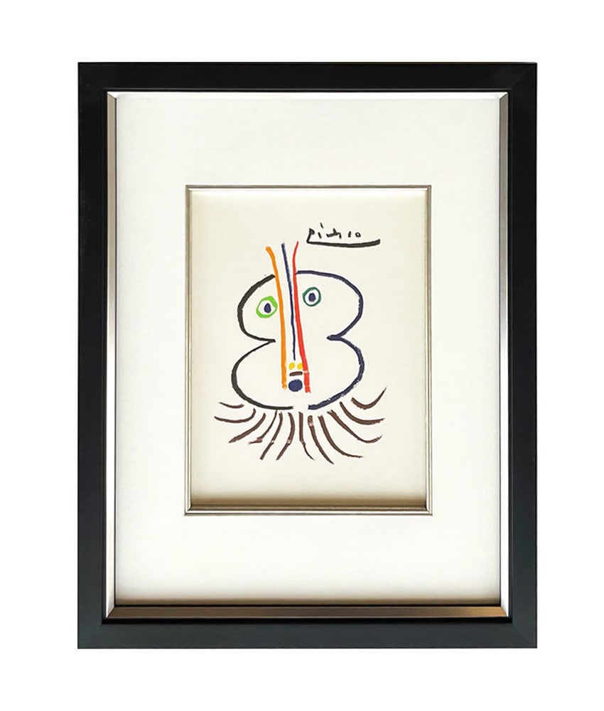 Picasso Lithograph 129 The Great Noble 1968 Framed (1 of 4)