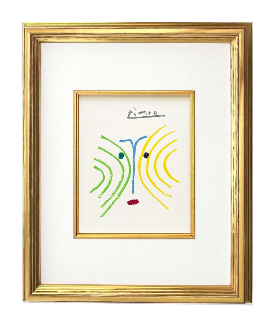 Picasso Lithograph 97 The Pythia Framed (1 of 3)