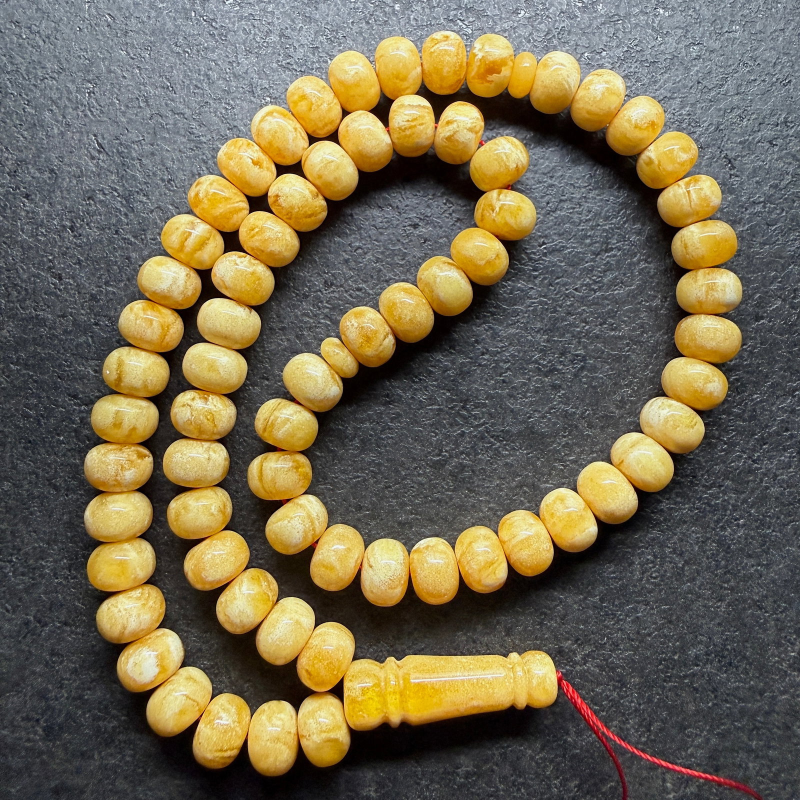 Remarkable Amber Tesbih made from Round Amber beads (1 of 10)