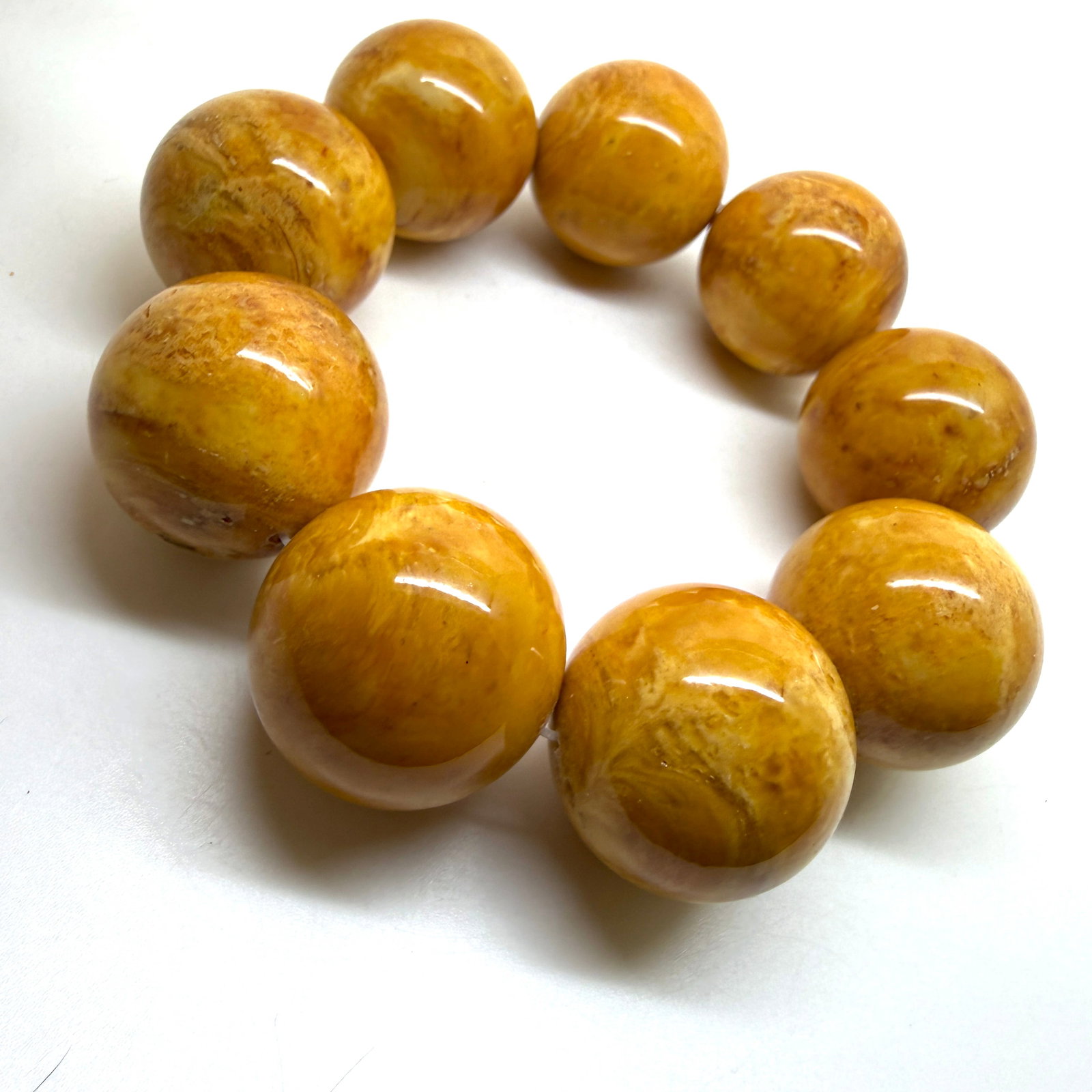 Extraordinary Amber Bracelet - 7