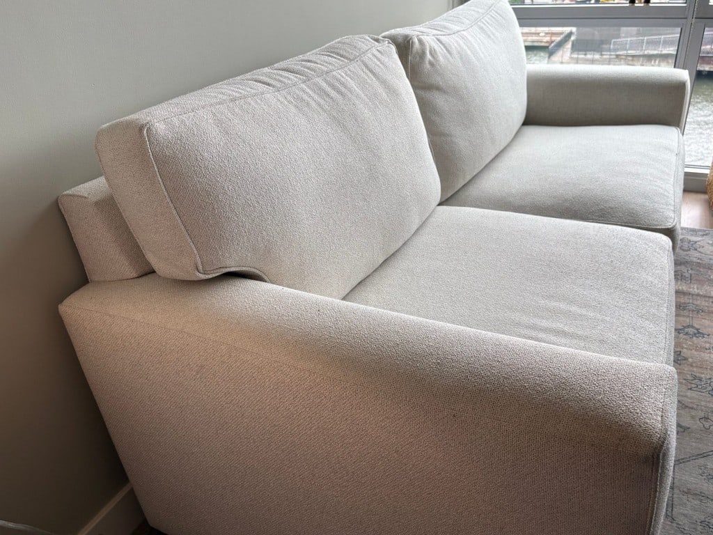 Modern Upholstered Two-Seat Sofa - 2