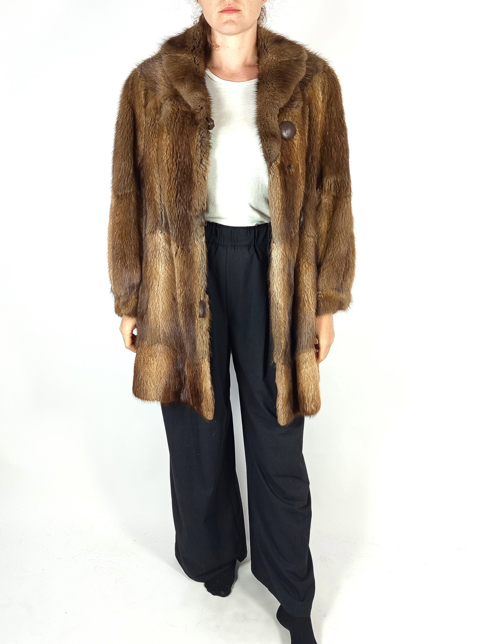 BISAM FUR JACKET EU: XL ; US: 18 - 2