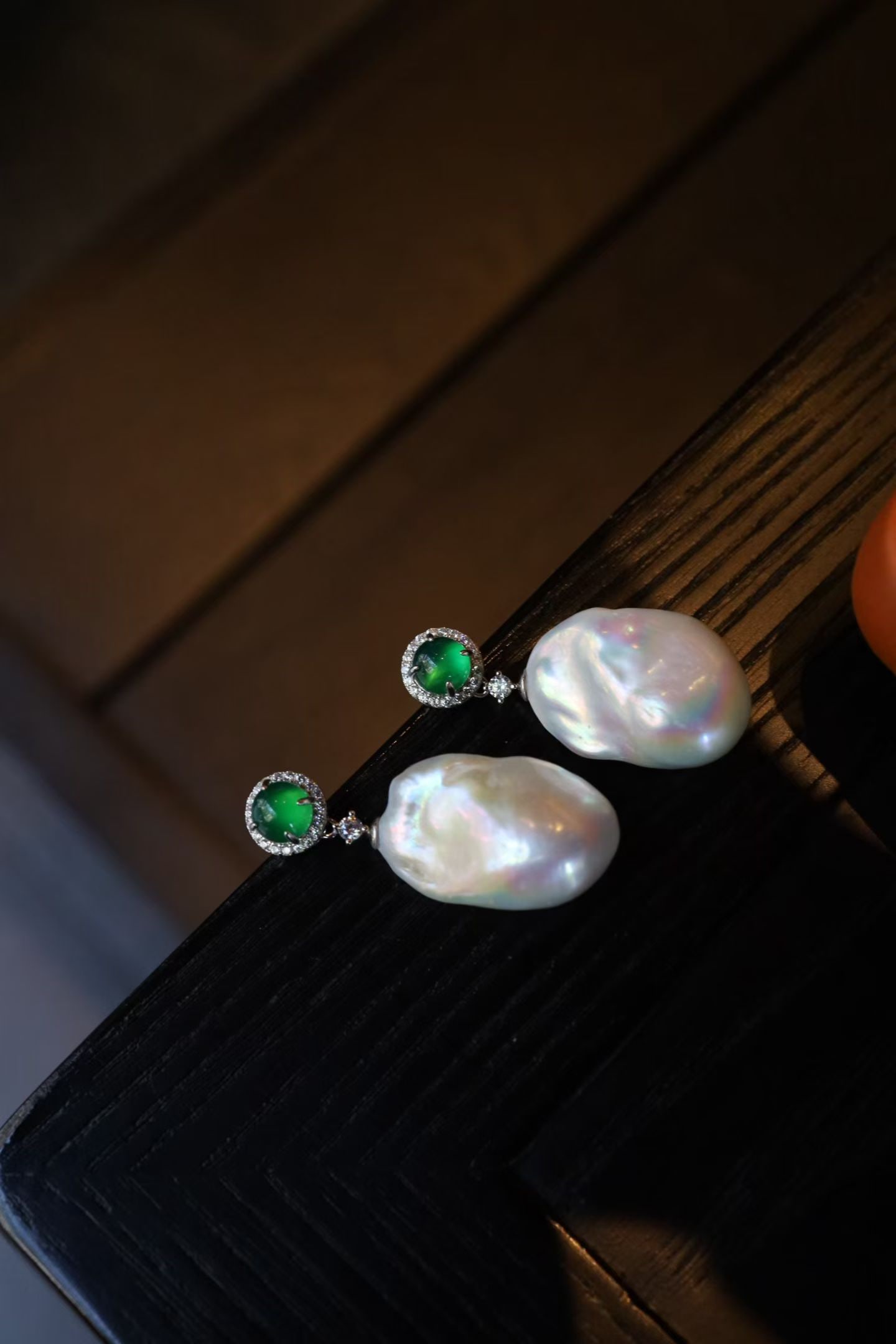 Natural Baroque Pearl Earrings - 3