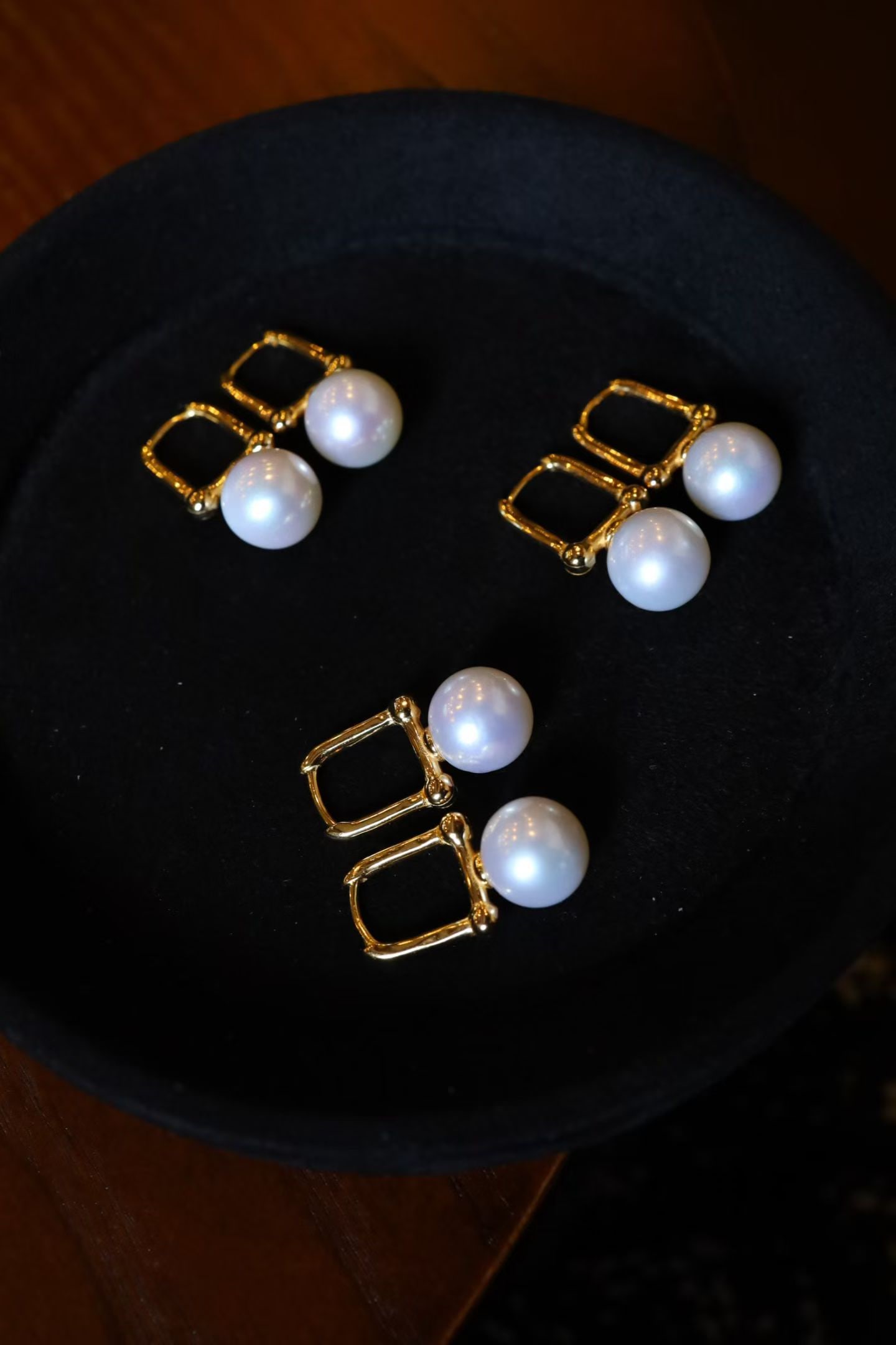 Natural Pearl Earrings - 7