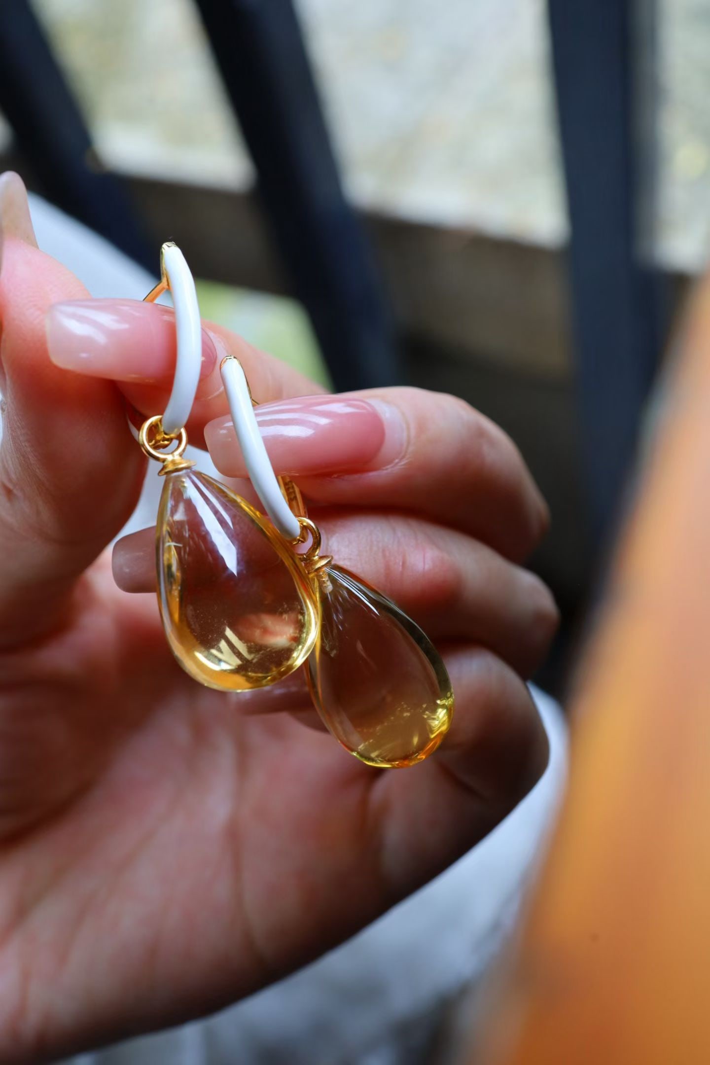 Citrine Earrings - 2