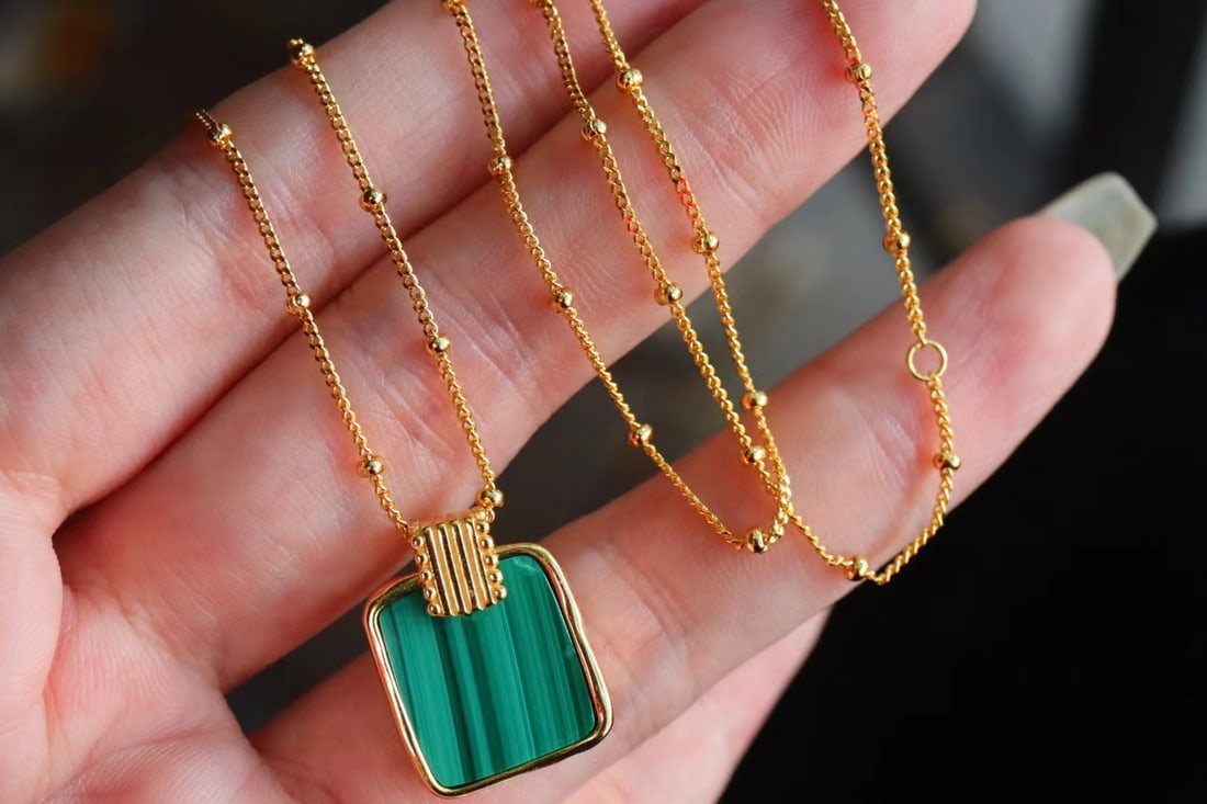 Malachite Necklace - 5