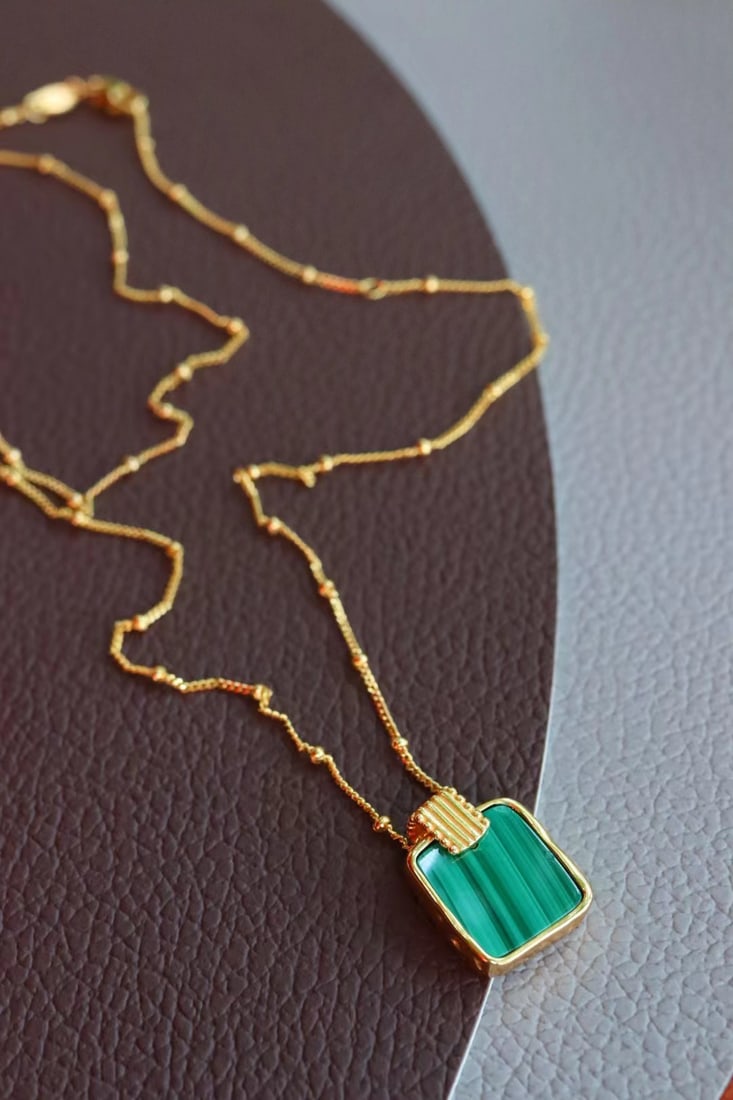 Malachite Necklace - 7