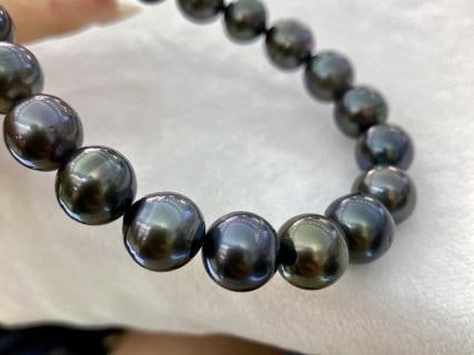 Tahitian Black Pearl Necklace - 3