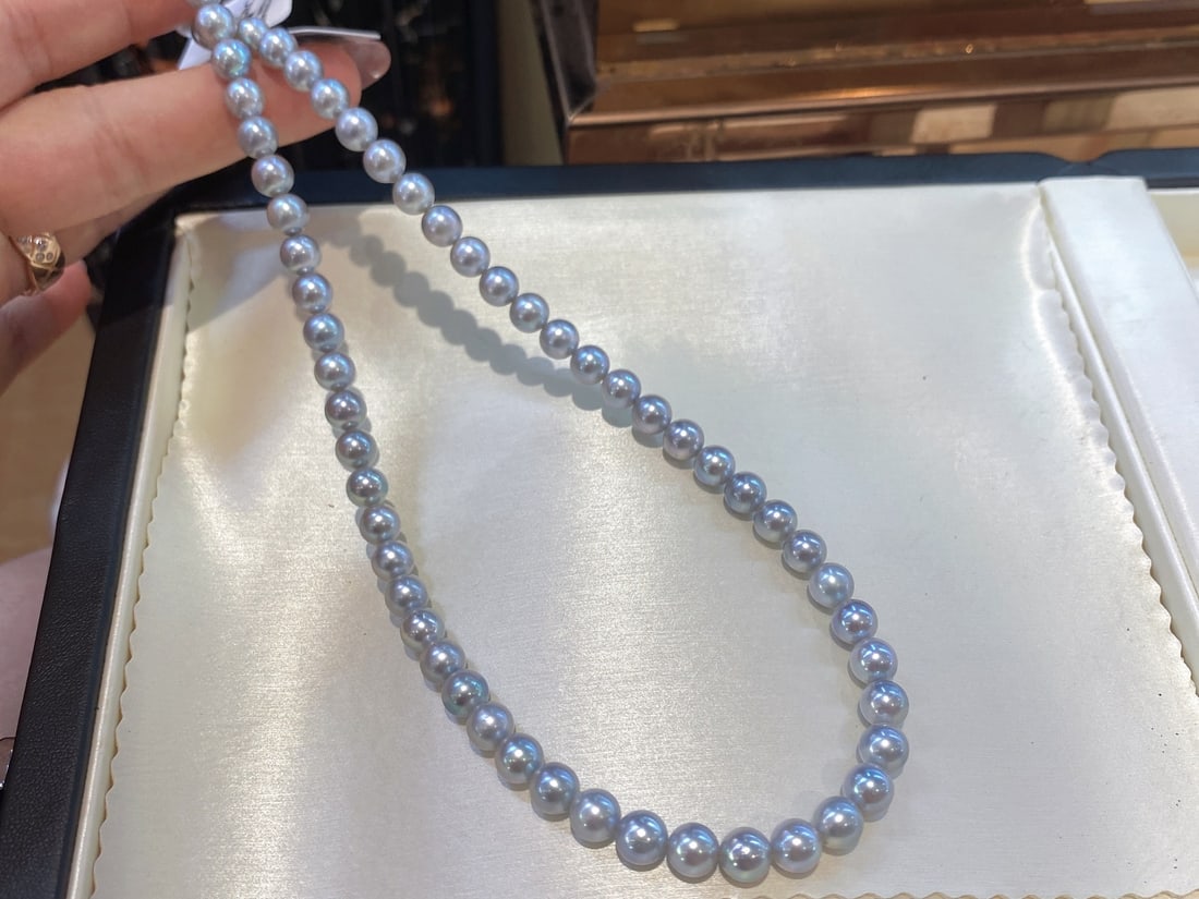 Natural Pearl Necklace - 5