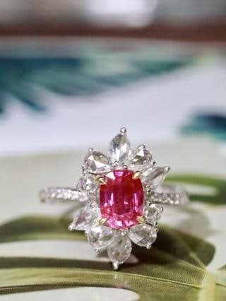 18K Gold Natural Unheated Ruby Ring - 3