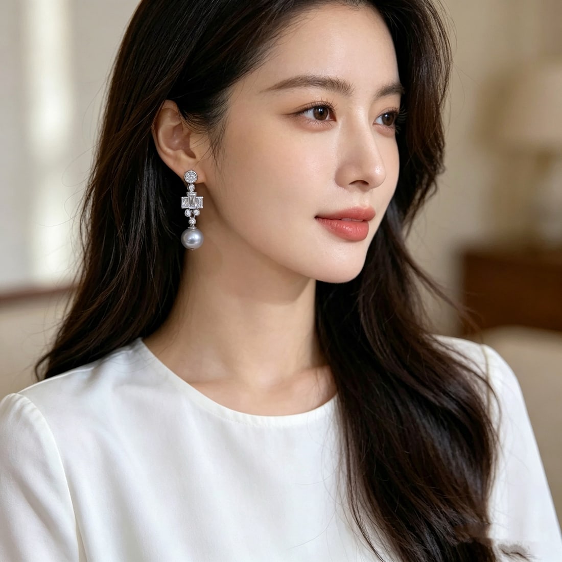 High-Quality Freshwater Pearl Earrings - 9