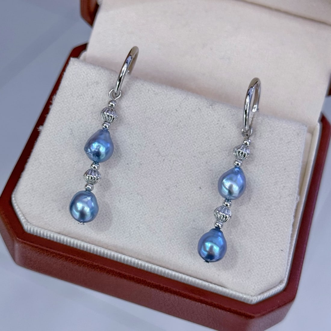 Natural Baroque Pearl Earrings - 2