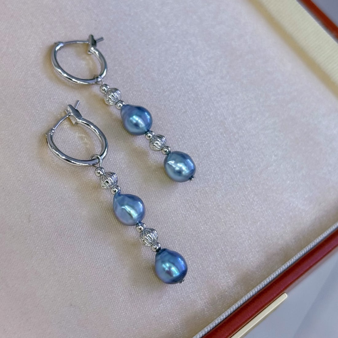 Natural Baroque Pearl Earrings - 6