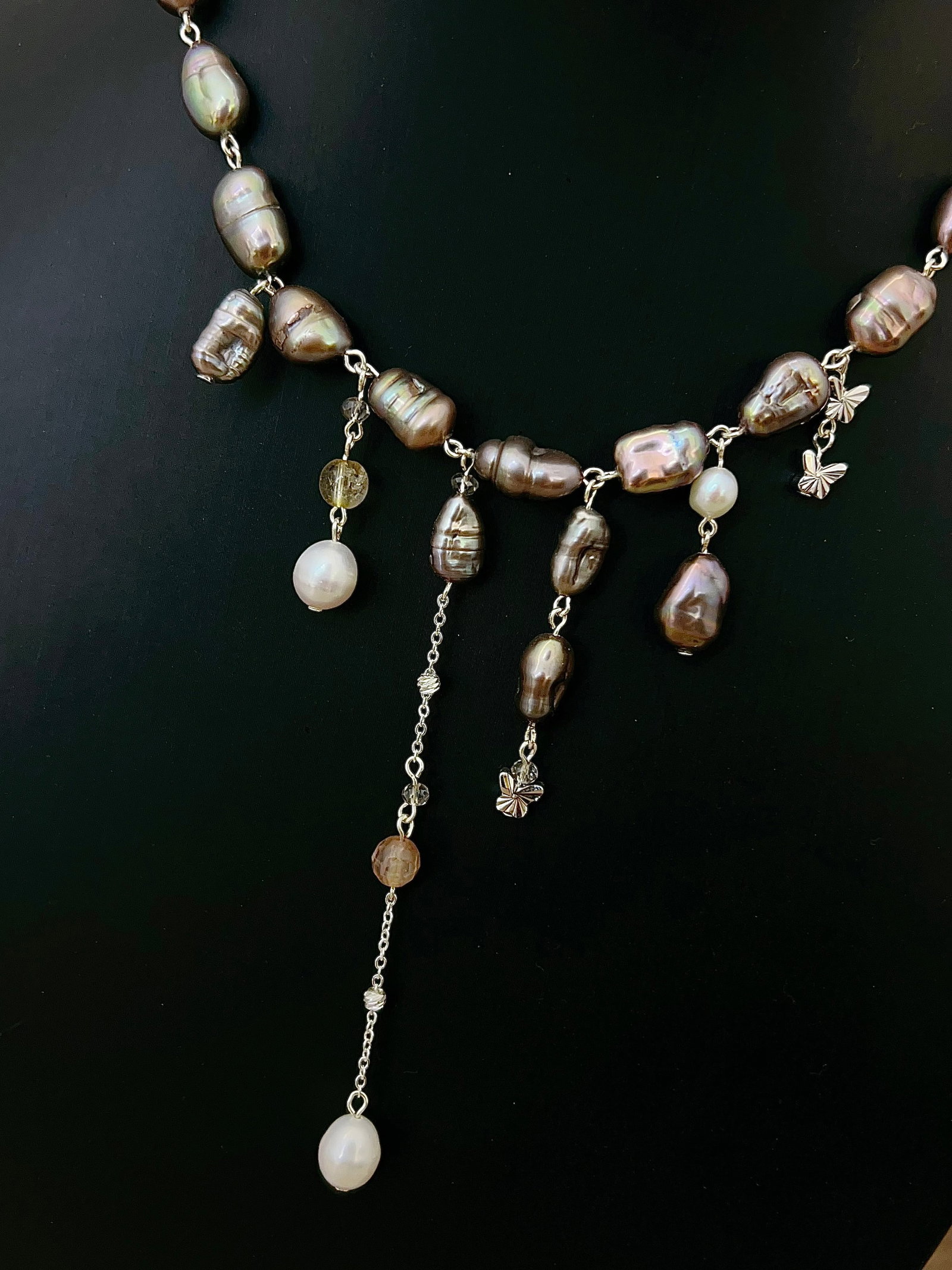 High Natural Pearl Multi-layer Necklace - 3