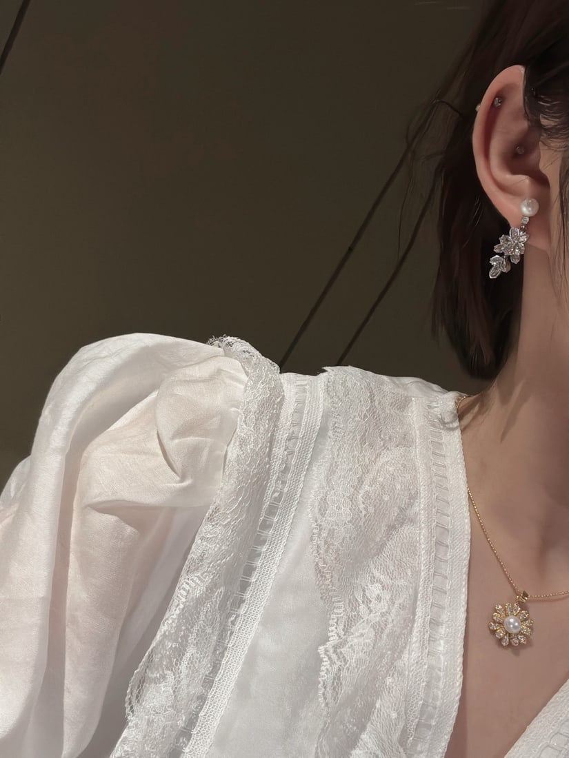 Pearl Earrings - 6