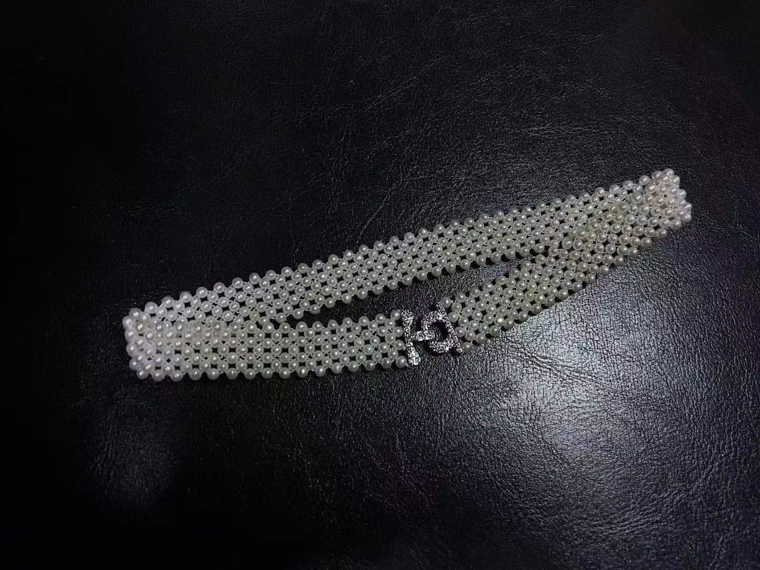 High-Luster Freshwater Pearl Necklace - 3