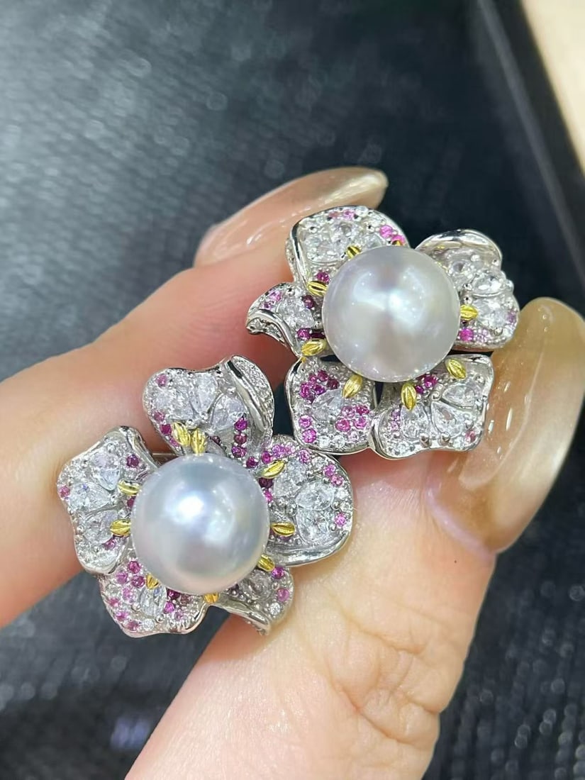 S925 Pearl Earrings - 2