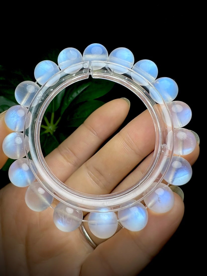 Natural Blue Moonstone Bracelet - 2
