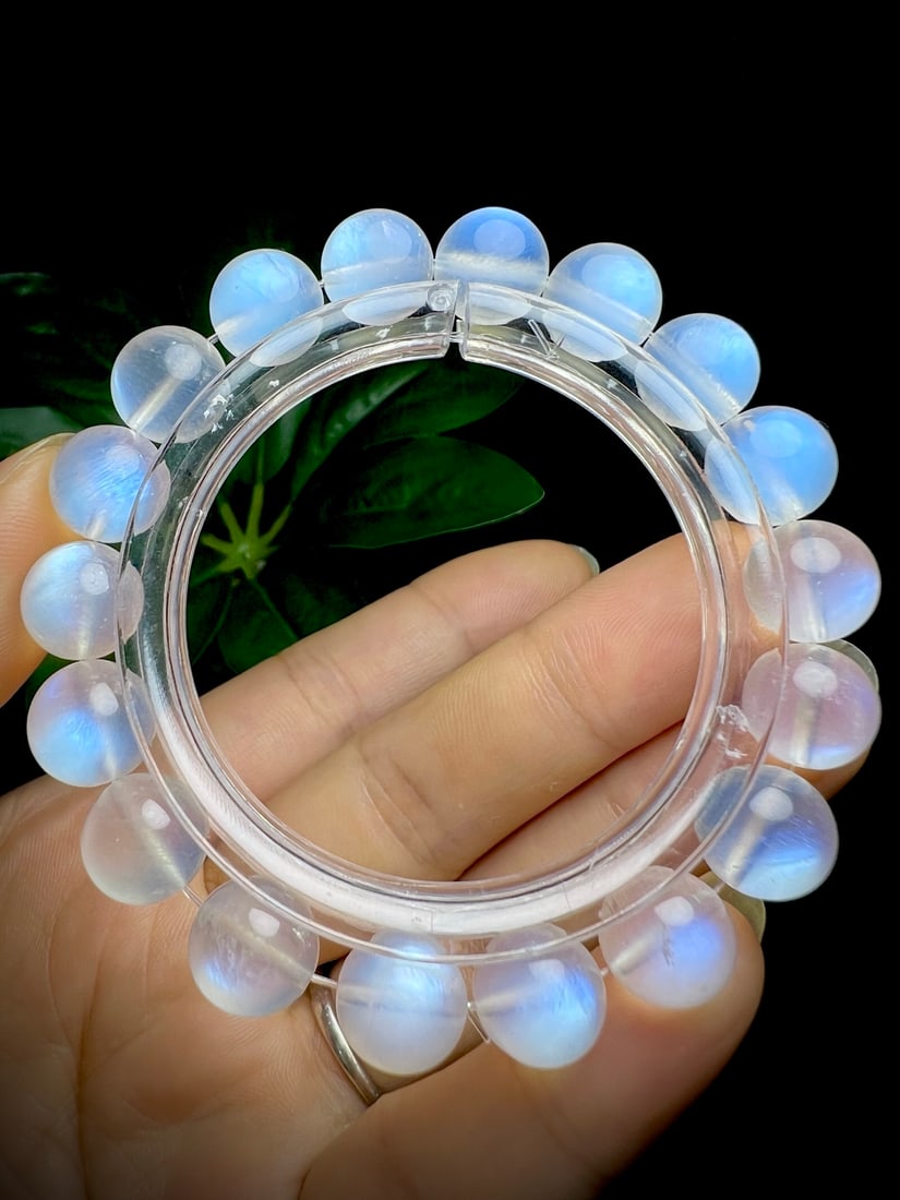 Natural Blue Moonstone Bracelet - 3