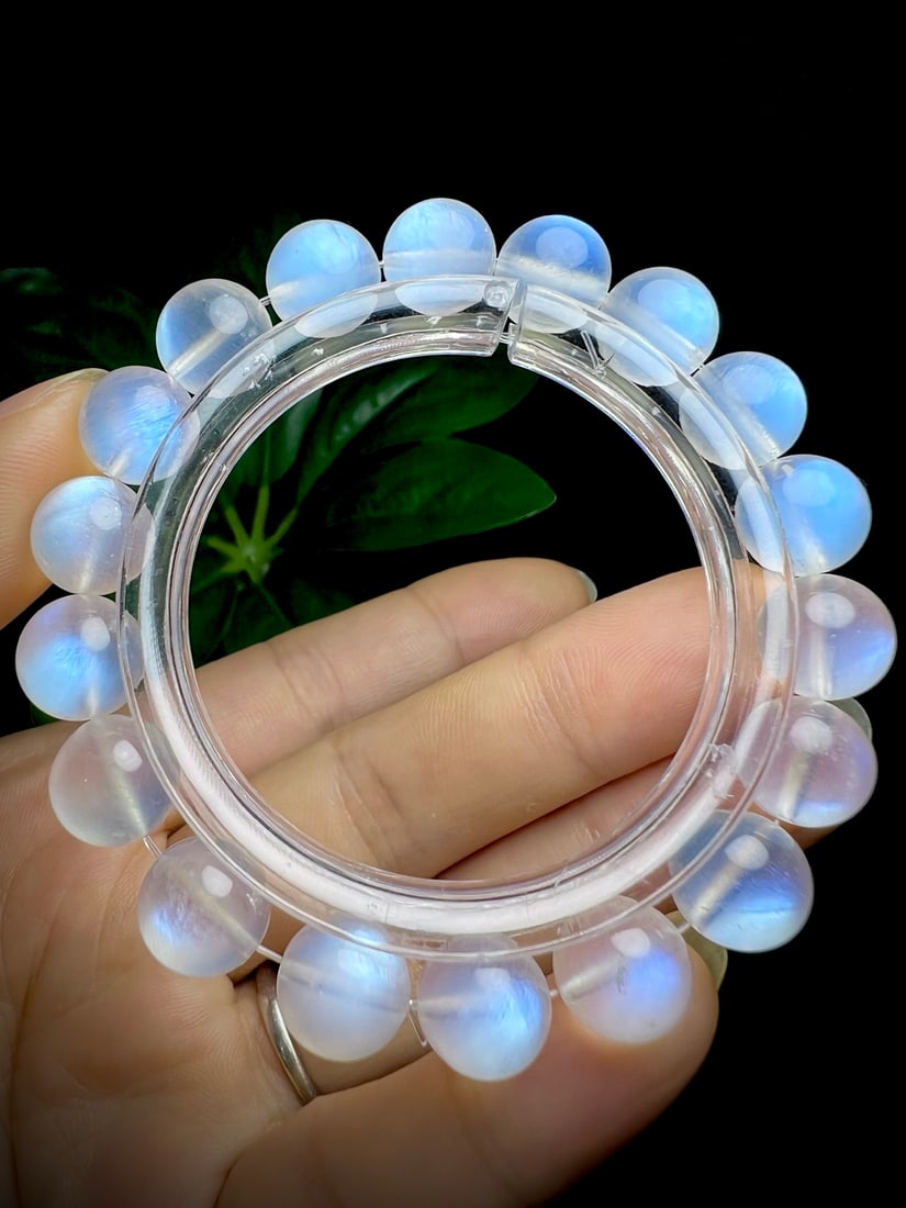 Natural Blue Moonstone Bracelet - 4