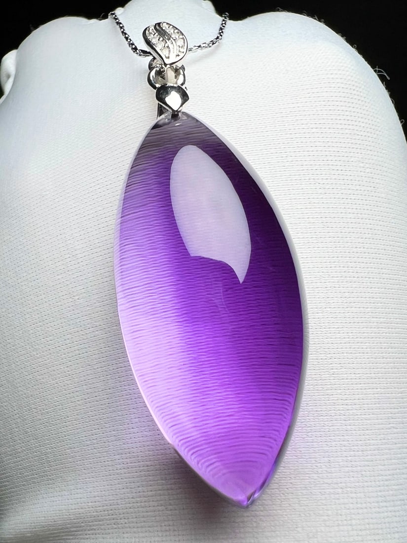 Natural Amethyst Pendant - 2
