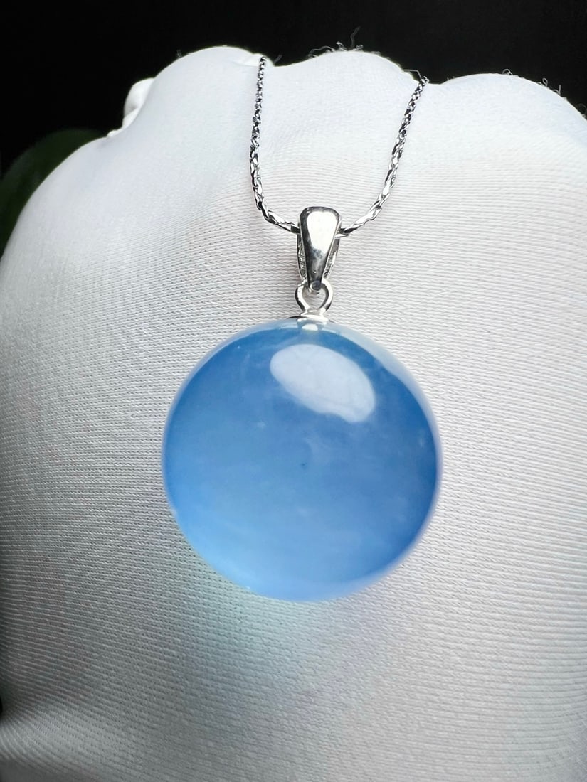 Natural Aquamarine Pendant - 2